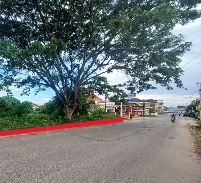 Tanah Pinggir Jalan dekat PT Pelindo Palembang