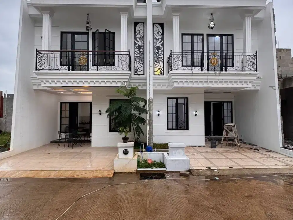 Cluster mewah akses 2 mobil selatan jakarta dekat toll kukusan beji