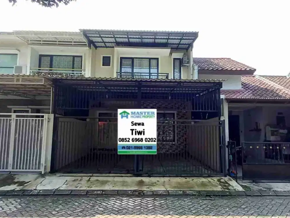 Disewakan rumah 2 lantai semi furnish bundaran 2 citra raya Tangerang