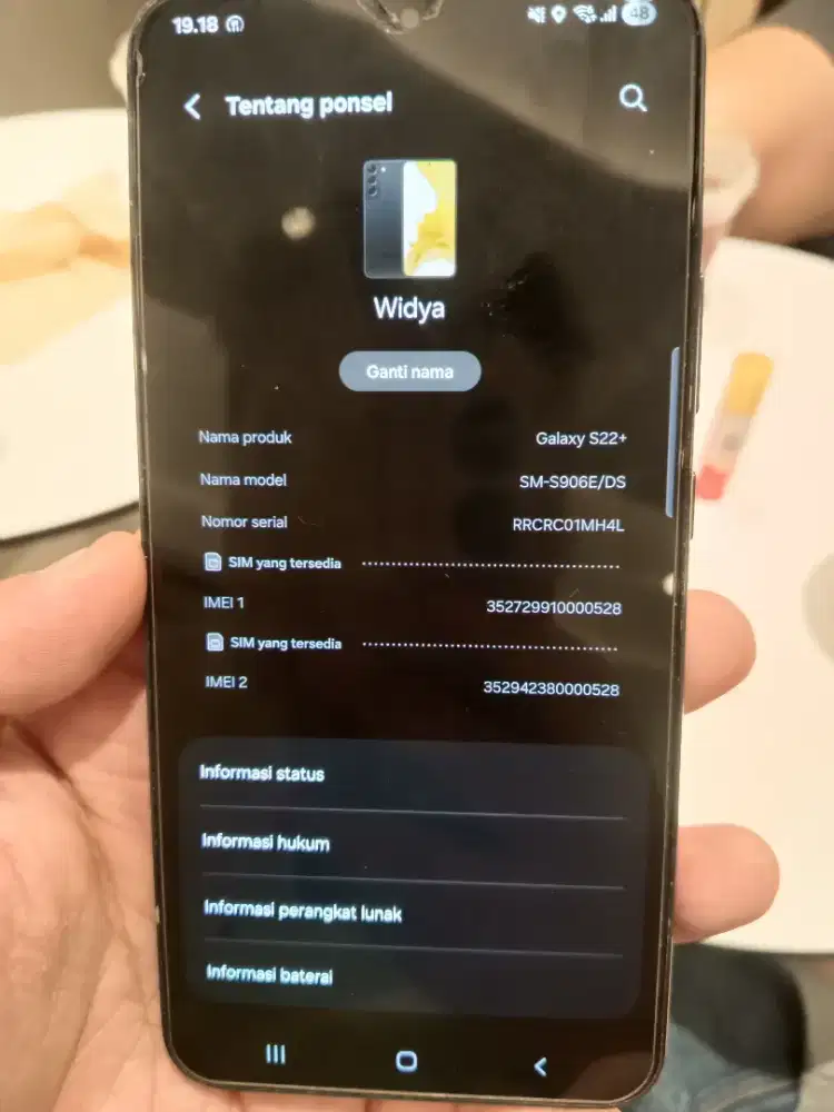 Samsung S22 plus 8/256