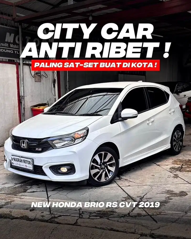 KILOMETER RENDAH !! Honda New BRIO RS MATIC 2019 || ANM