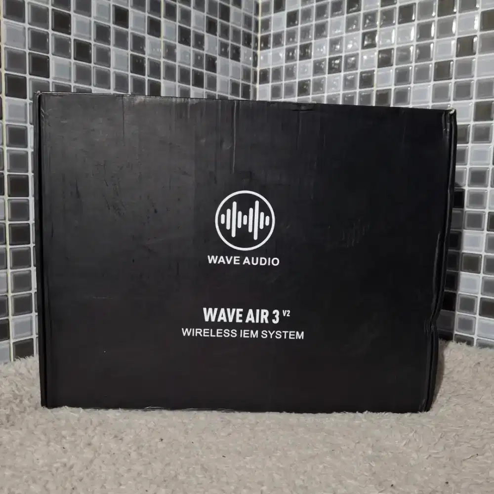 WAVE AUDIO AIR 3 V2 WIRELESS IN EAR MONITOR SISTEM BARU