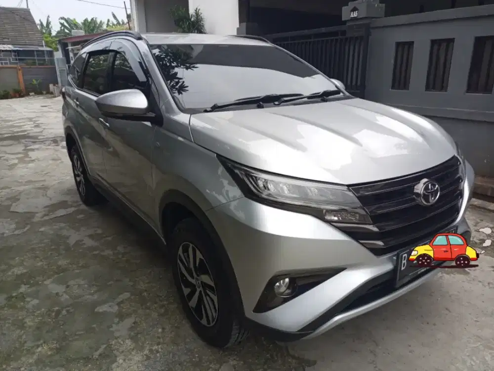 Toyota Rush G Matic 2021 Silver Metalic