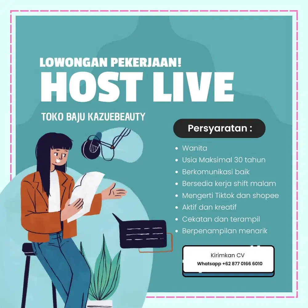 di cari host live streaming