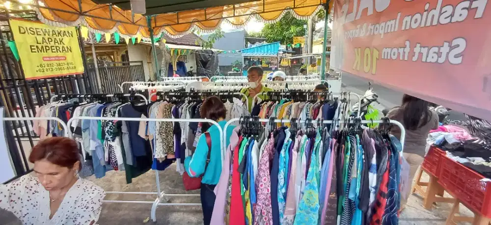 Jual Rugi Thrift kurang lebih 4 sampai 6 karung