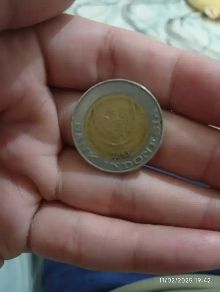 Uang Koin Rp 1000 Thn 1995