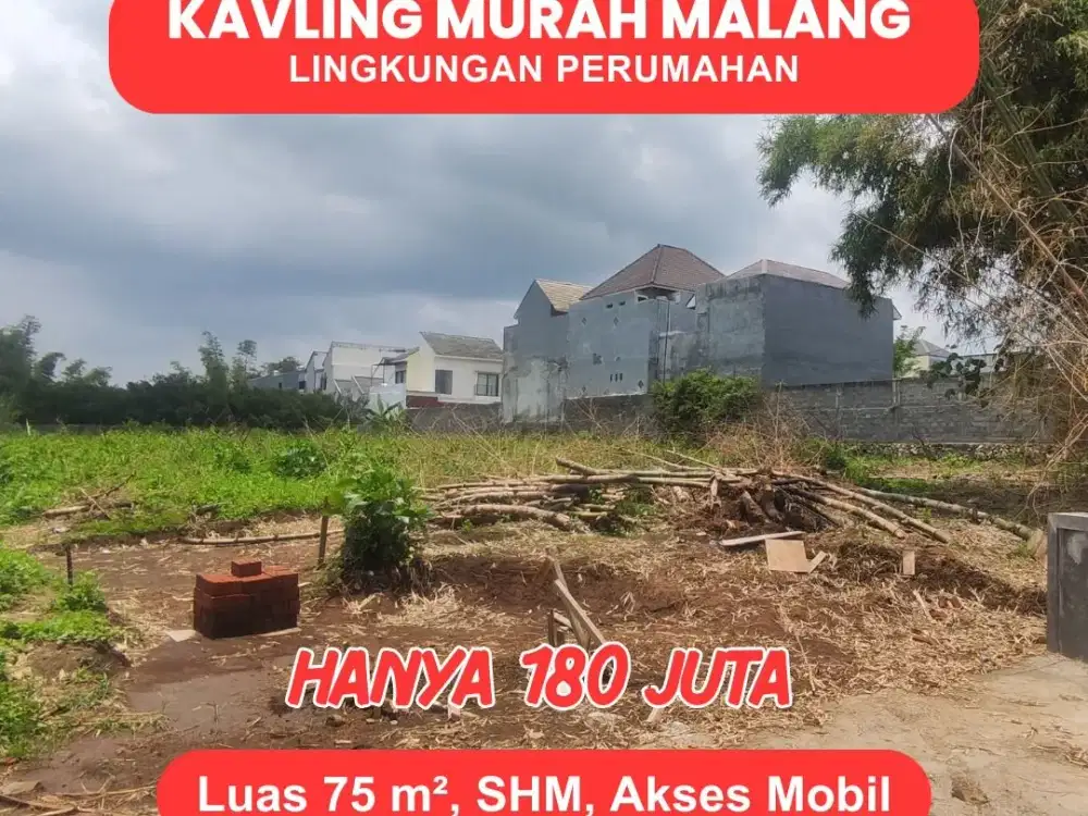 Kavling Murah Dekat Pusat Aktivitas Malang