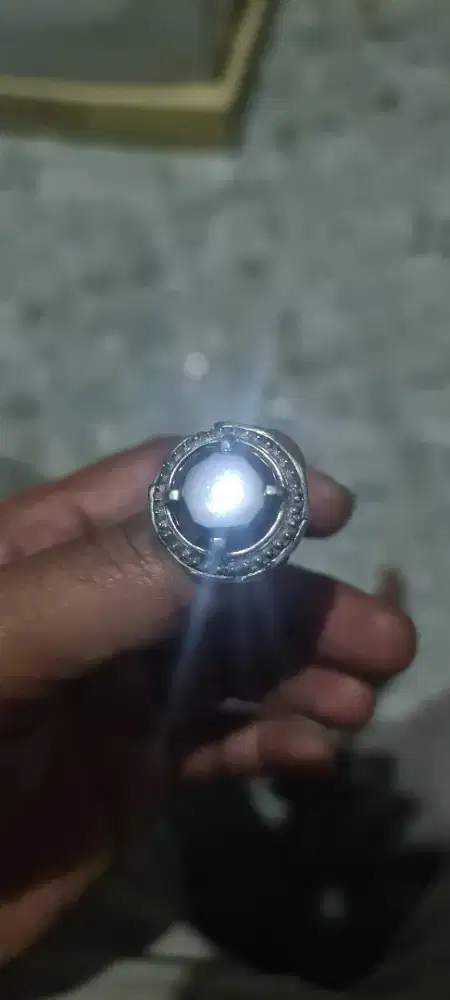 Natural black zircon