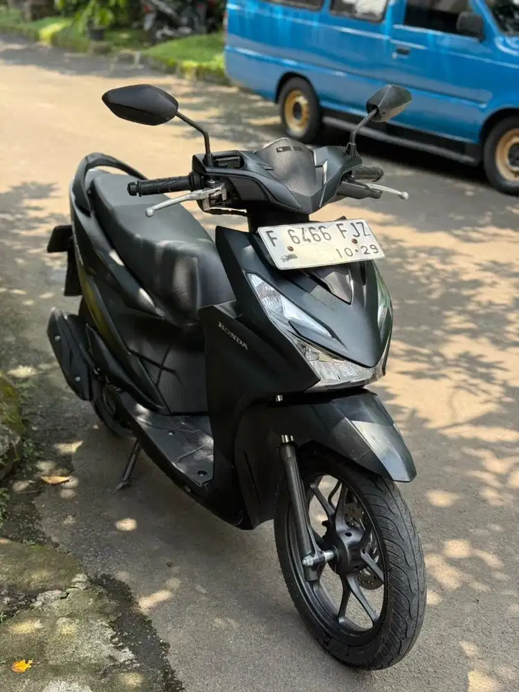 Honda Beat Deluxe Keyless Thn 2024 Hitam Mulus