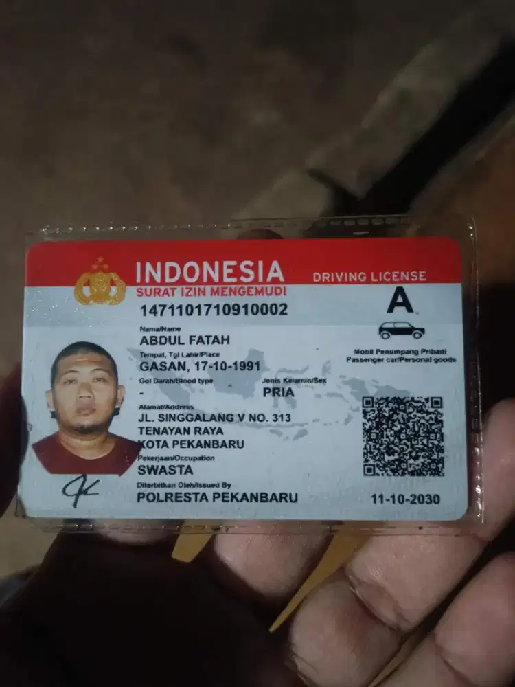 Di cari Loker Driver SIM A