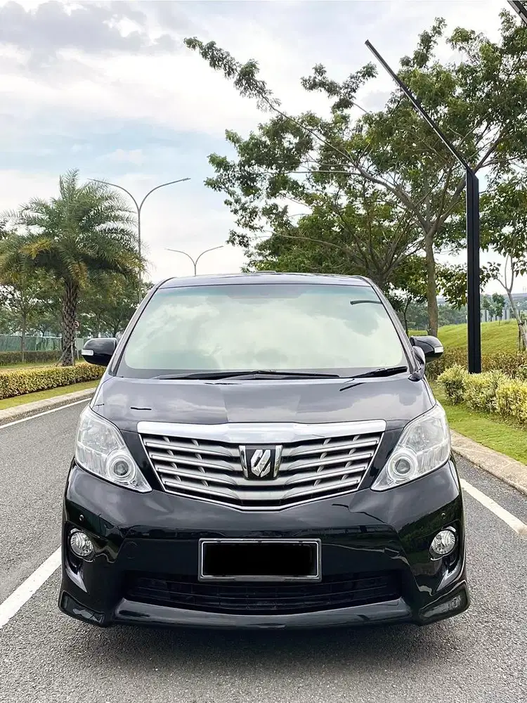KM 60rb ASLI! Toyota Alphard S 2.4 A/T 2010 KM LOW !