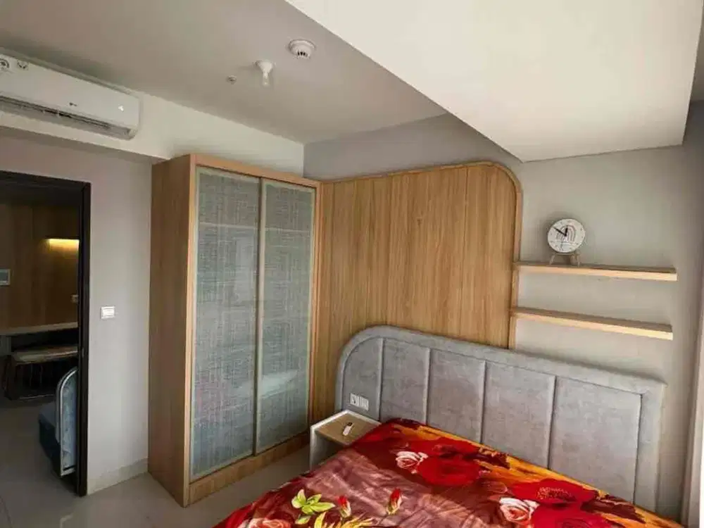 Disewakan Apartemen Klaska Residence 1BR ada ruang tamu