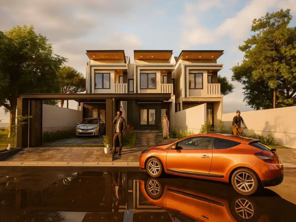 JARANG ADA BANGET! Rumah Cantik di Mainroad Sersan Bajuri Dekat Ke Terminal Ledeng Setiabudi Lembang