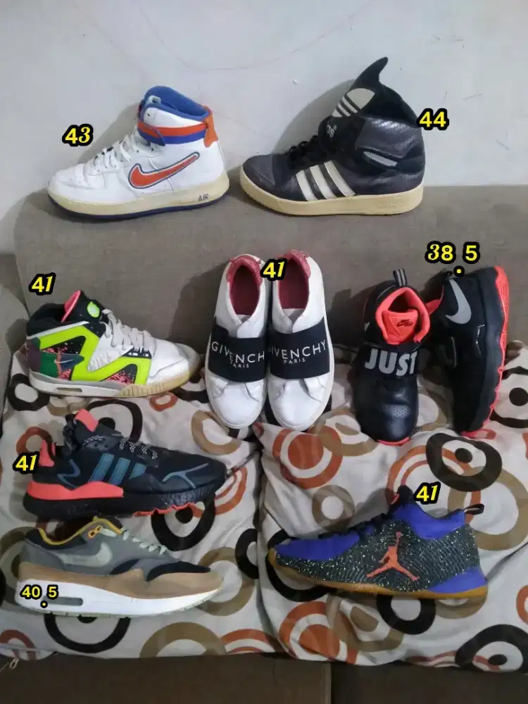 Sepatu Second Branded Nike Adidas