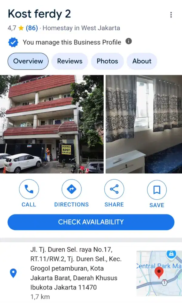 lowongan kerja OB kostan