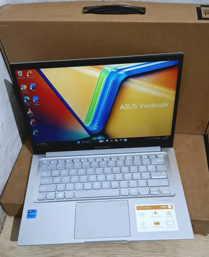 Asus Vivobook A1404ZA
Core I5 Gen 12 Ram 16 SSD 512