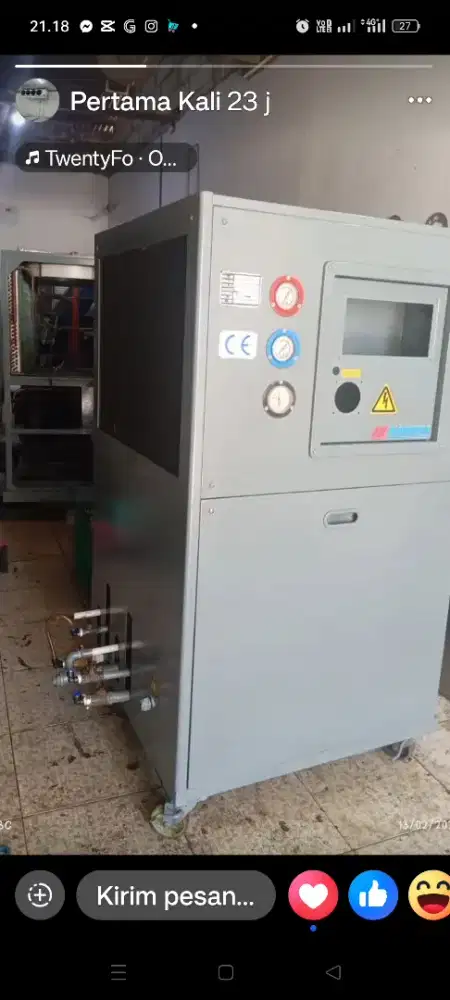 Water chiller aircool 10 hp Kawata