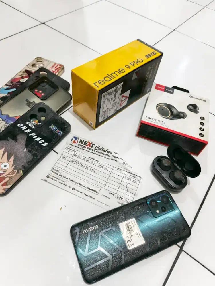 Realme 9 pro 5g 8\128 fulset bnyk bonus