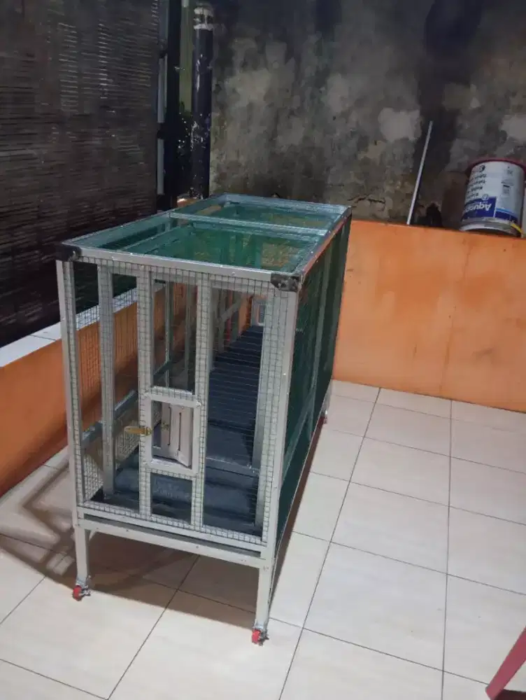 Umbaran 4 meter 3 sliding full roda list dan karpet