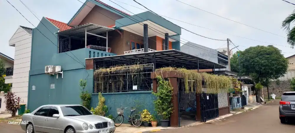 Disewakan Rumah Perumahan Vila Dago 2Lantai Cluster Nusa Dua Pamulang