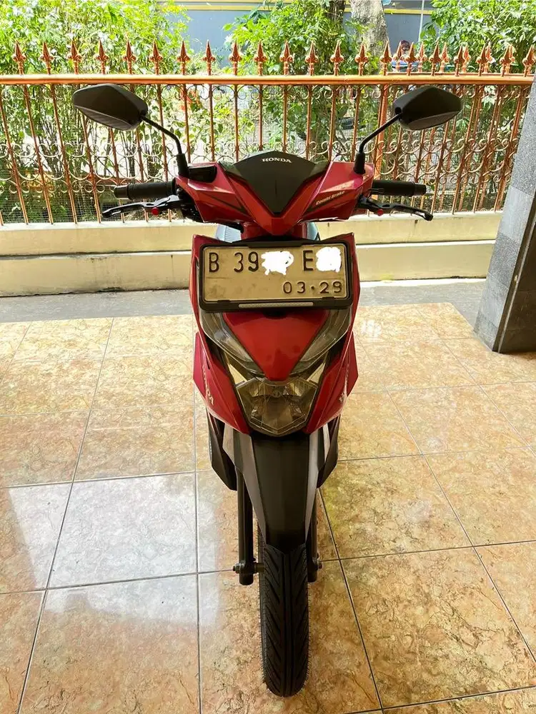 Beat Esp CBS ISS 2019 Hitam Magenta (tipe tertinggi)