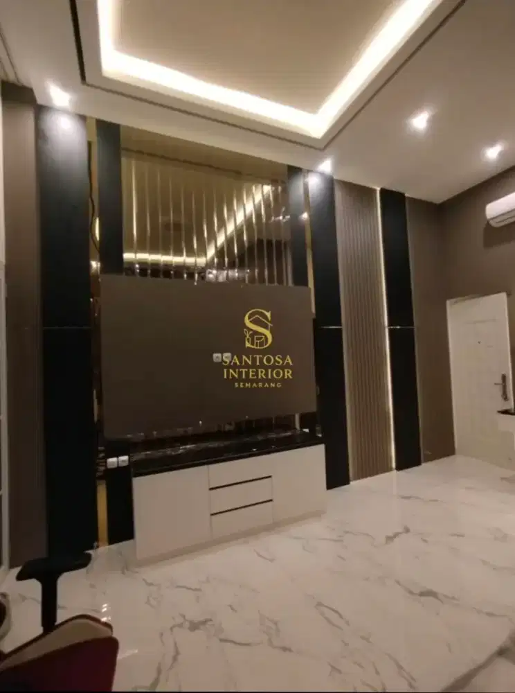 Backdrop tv minimalis