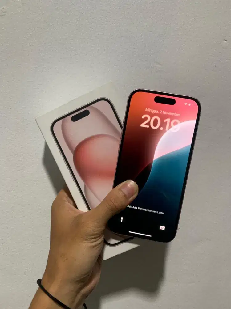 iphone 15 128gb pink resmi ibox