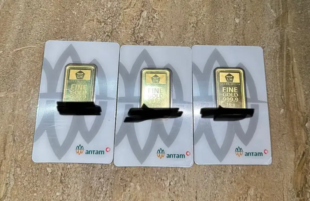 Emas Logam Mulia kwitansi Antam