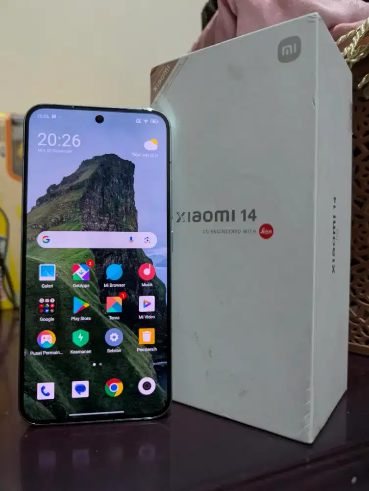 Xiaomi 14 green fullset