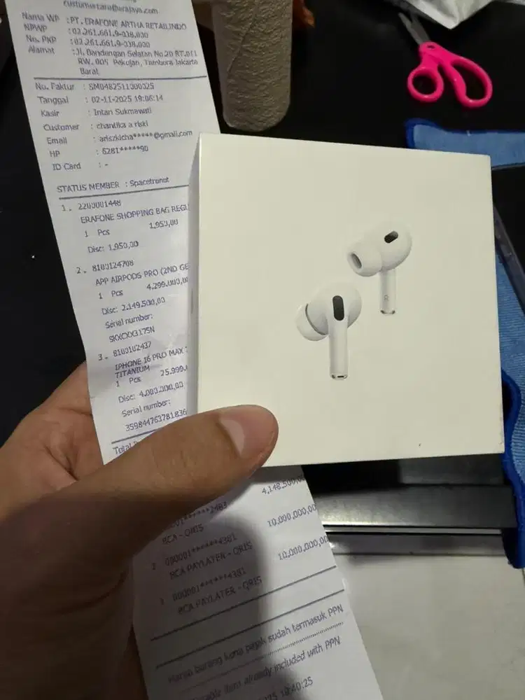 Airpods pro gen 2 ibox segel komplit