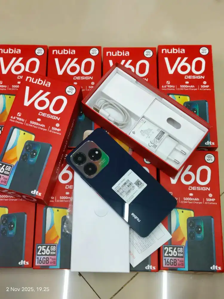 Nubia V60 Design 16/256gb Like new bergaransi