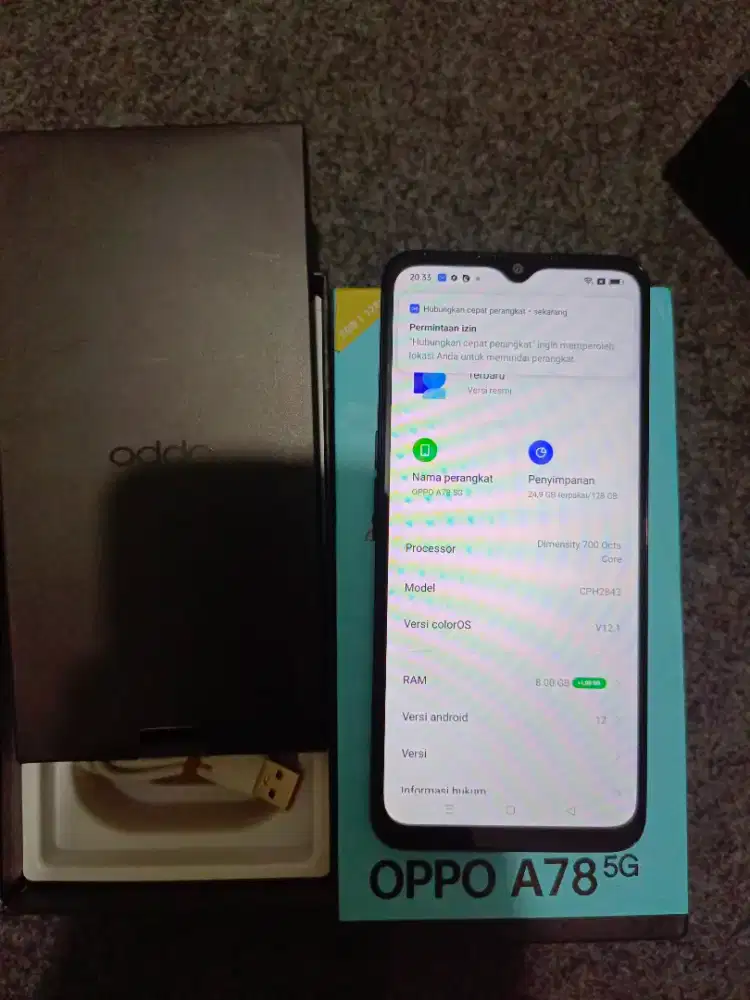 OPPO A78 5G 8/128GB second