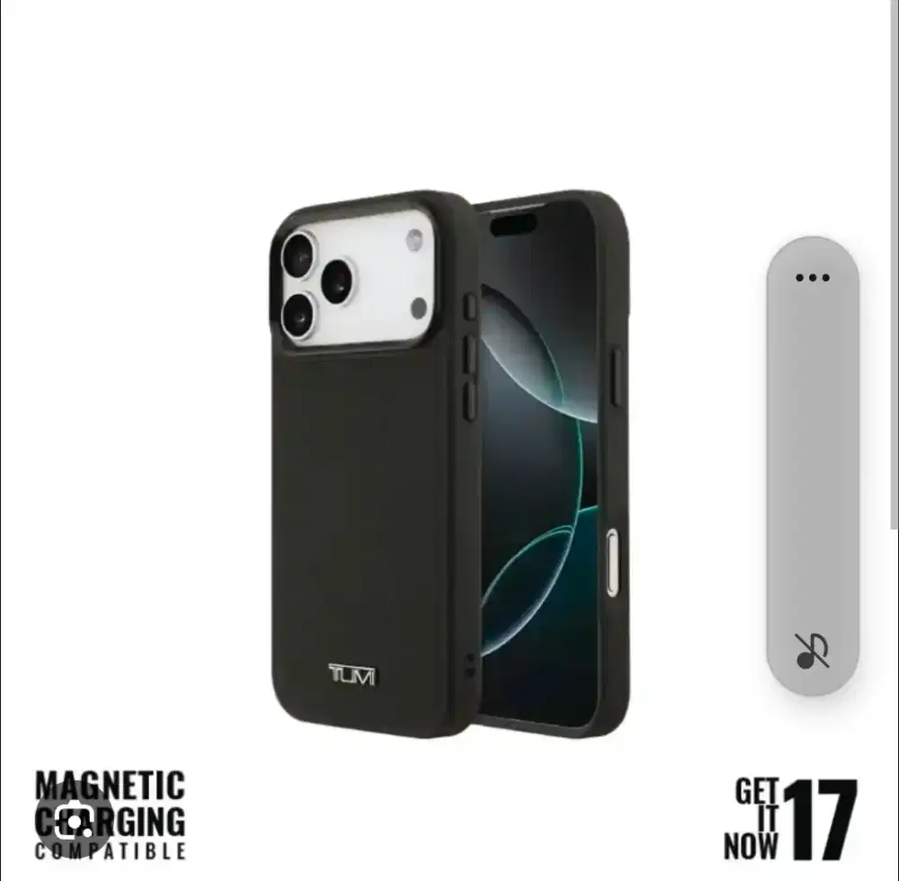 Apple iphone 17 pro max promax tumi balistic leather