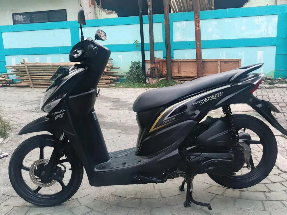 Honda beat pop 2016 stater halus mulus terawat