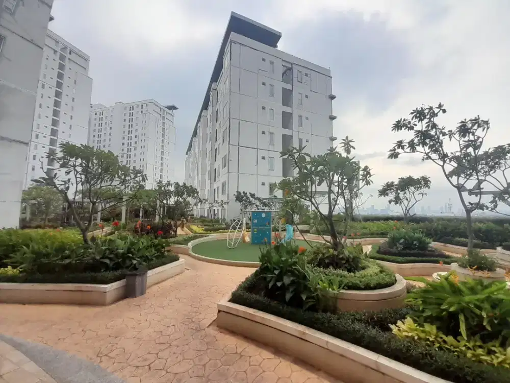 Sewa unit 2bedroom tipe hook atas mall@bassura city