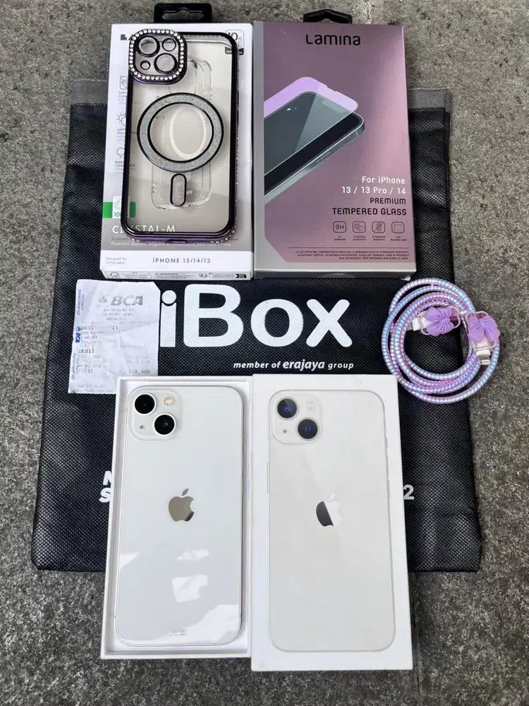 IPHONE 13 IBOX 128GB GARANSI ON MULUSSS