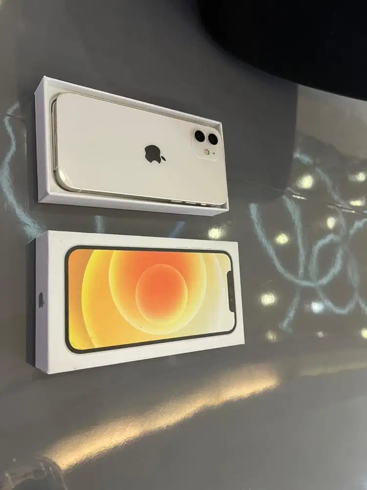 iphone 12 128gb antar warna putih