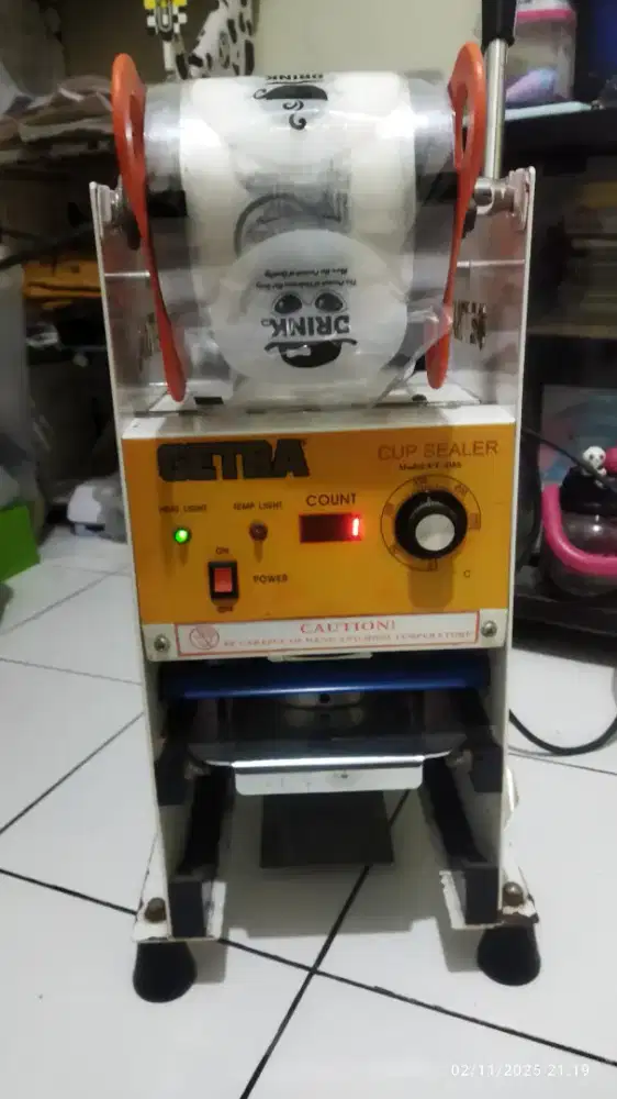 Cup sealer getra original