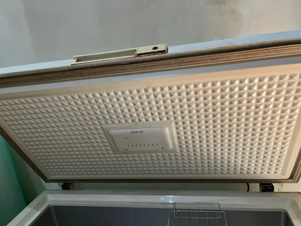 di jual chest freezer second