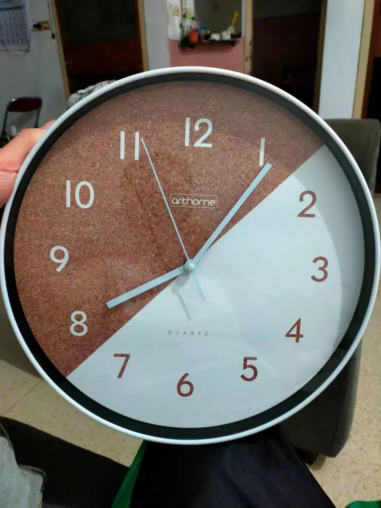 Jam dinding senyap, jam dinding hening, jam dinding suara halus ACE