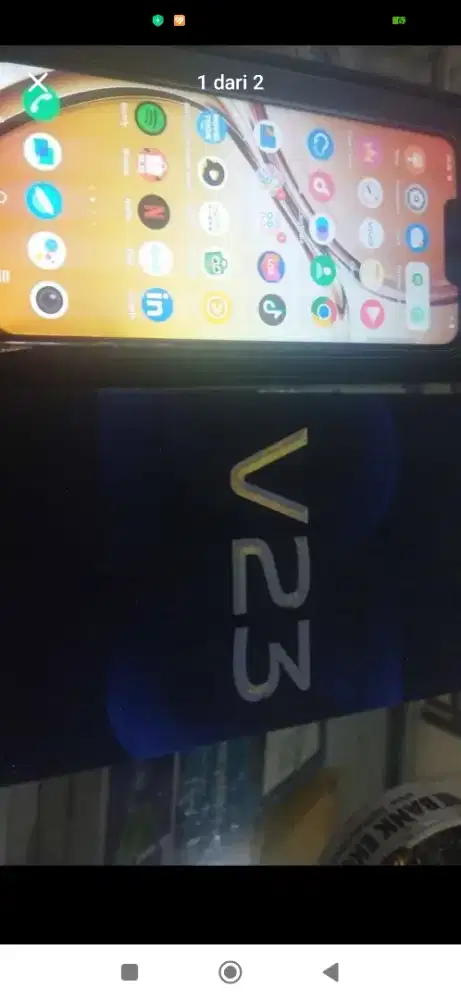 Bekas Baik Samsung V23 5G 8/128 Sunshine Gold