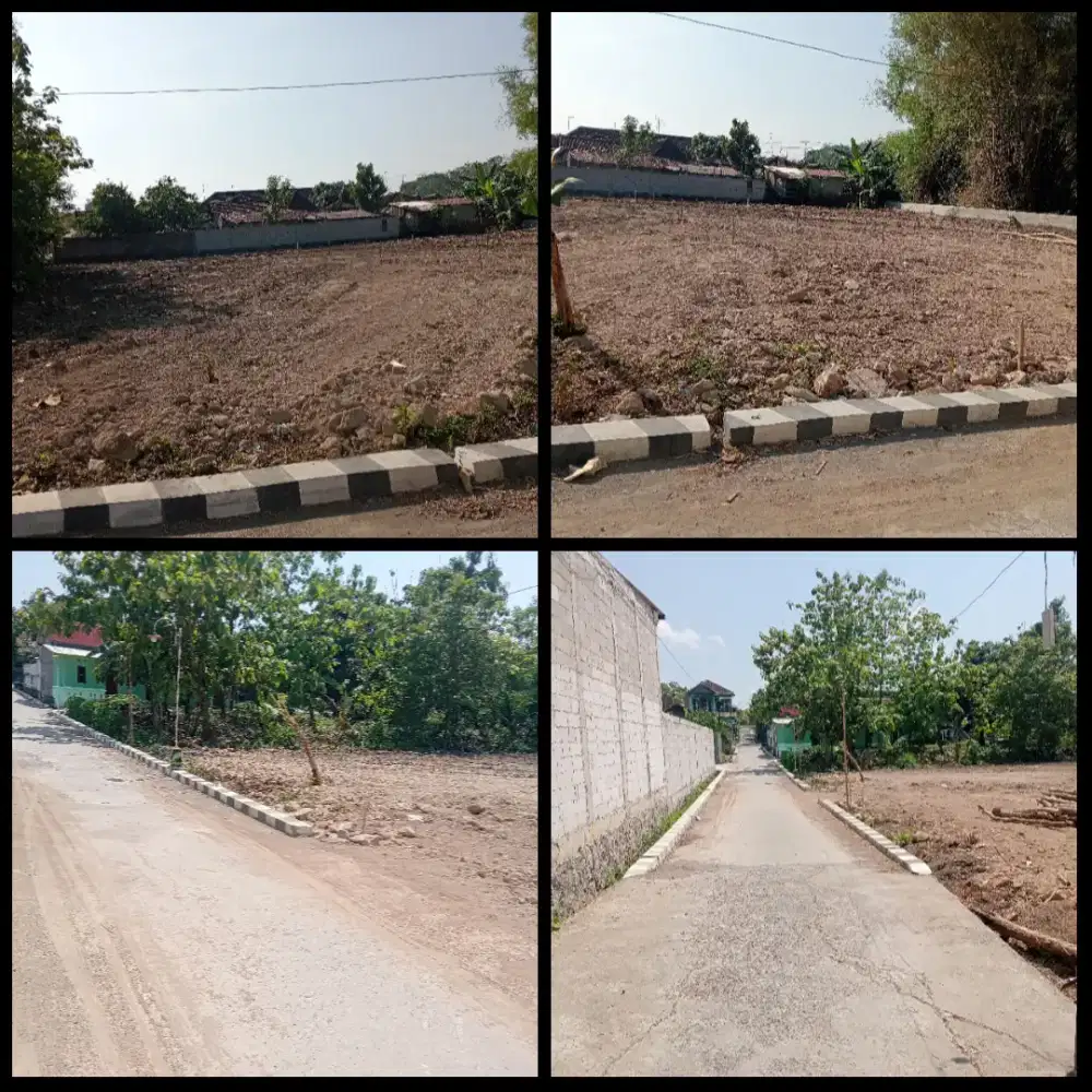 Pekarangan termurah komplek kos Masaran