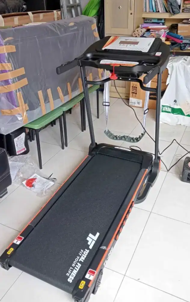 PROMO TREADMILL.ELEKTRIK MASSAGER TL 266 ALAT FITNESS