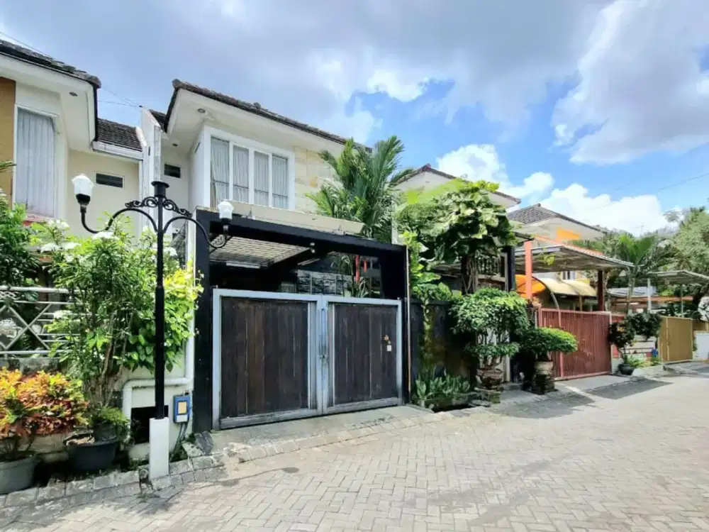 DIJUAL Rumah Cantik Siap Huni Bangunan Sendiri area Borobudur Suhat Malang