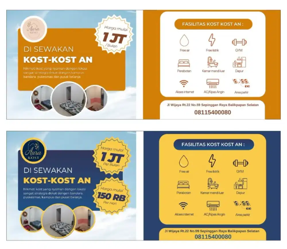 Menyediakan kamar kost