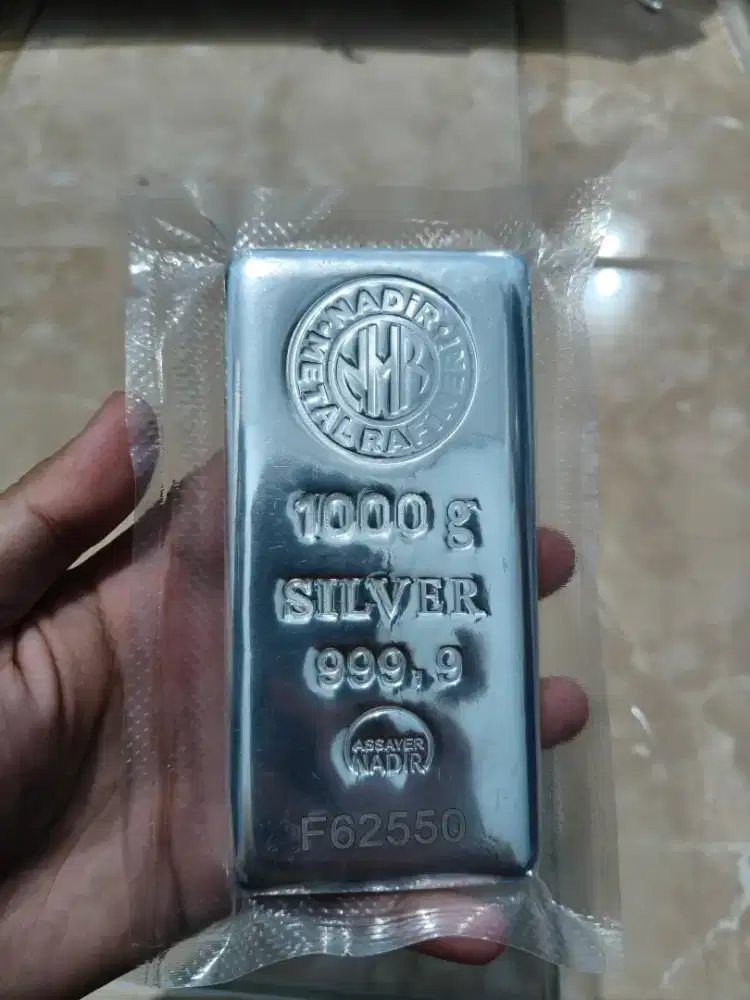Perak batangan / Silver Bar Nadir 1000g