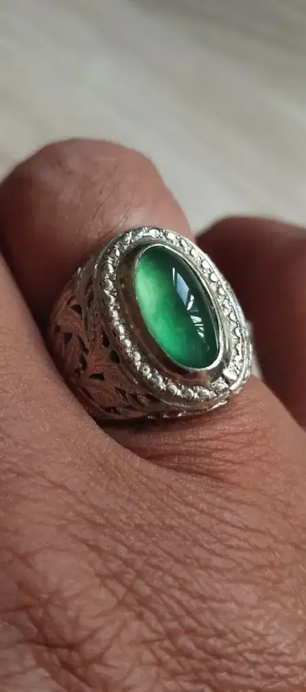 Idocrase Lumut Dim 
Dim 12x6x4