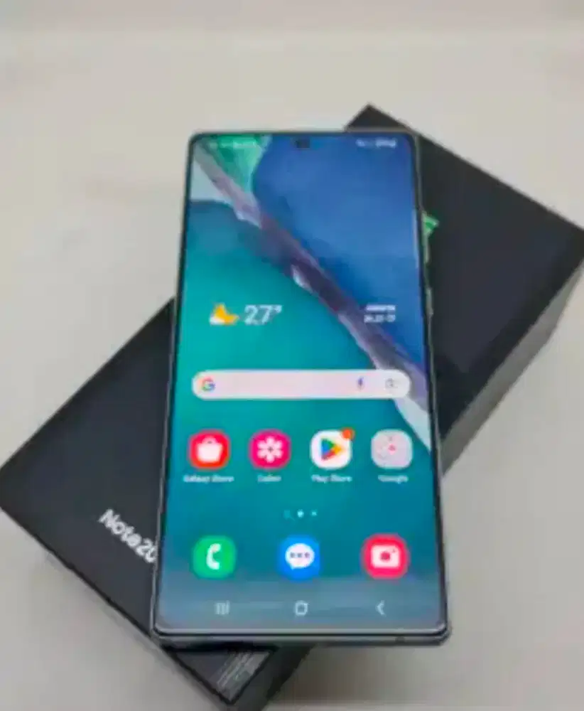 Murah samsung Note 20 8/256 hijau lkp mulus, bs TT