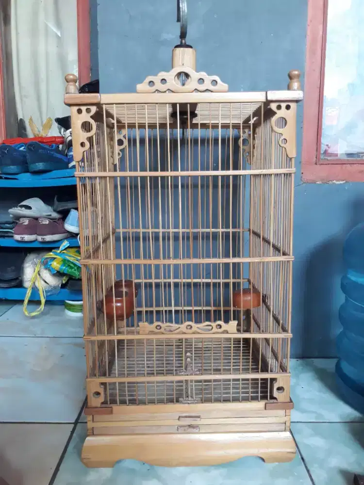 Sangkar cunko original full bambu