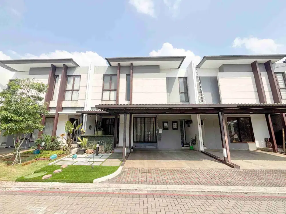 Rumah Full furnished lokasi strategis di Cluster Amata The Mozia BSD City